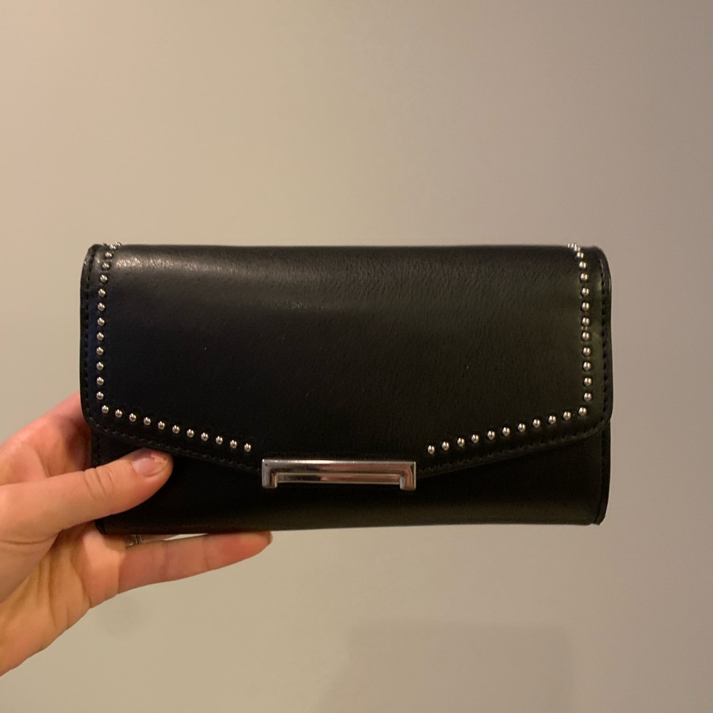 Black crossbody wallet Ivanka Trump
